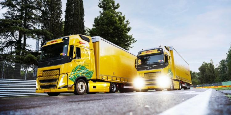 Fórmula 1 trabajará con 18 camiones impulsados por biocombustible de DHL
