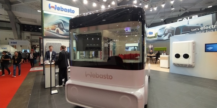 Webasto presenta en Busworld 2023 los nuevos componentes de la serie HVH