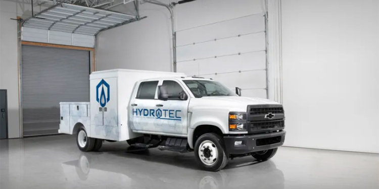 GM lanzará una flota de camiones de servicio medianos de pila de combustible