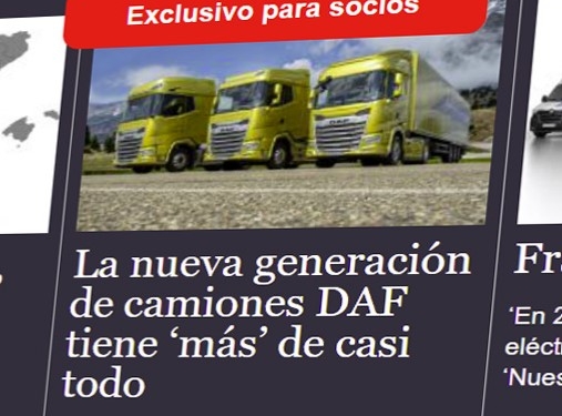 La Plataforma del Transporte de NEXO ofrece Contenidos Exclusivos solo para Socios