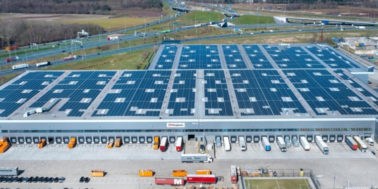 Prologis se marca el objetivo de cero emisiones netas de carbono para 2040