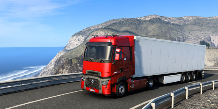 Nueva gama T de Renault Trucks, presentada en Euro Truck Simulator
