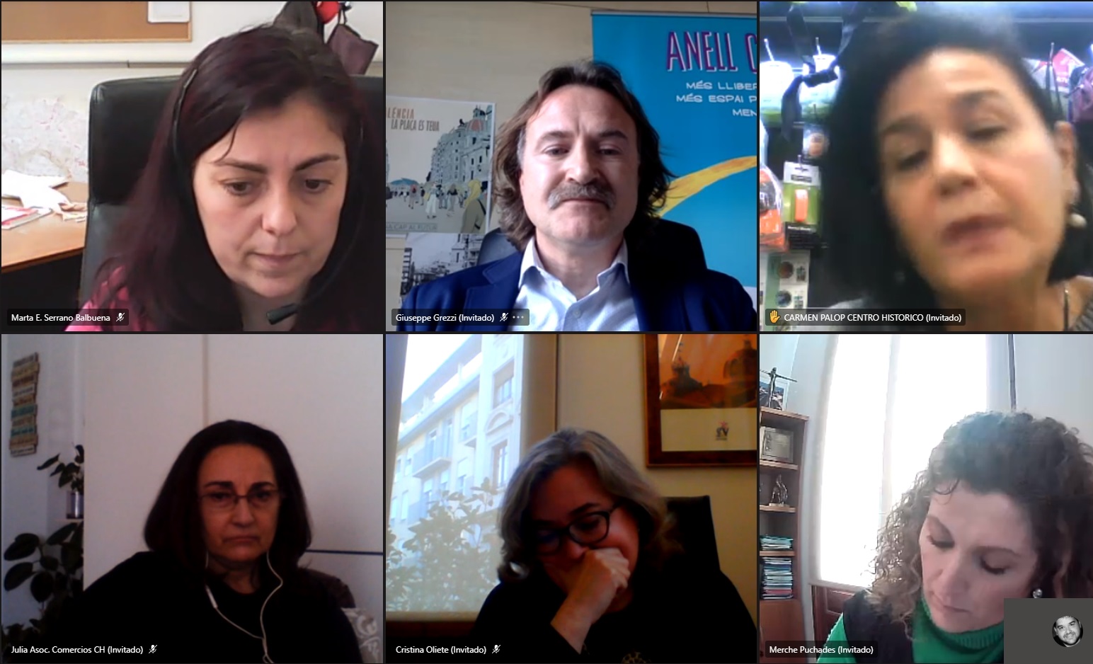 EMT se reúne con la asociación de vendedores y comerciantes