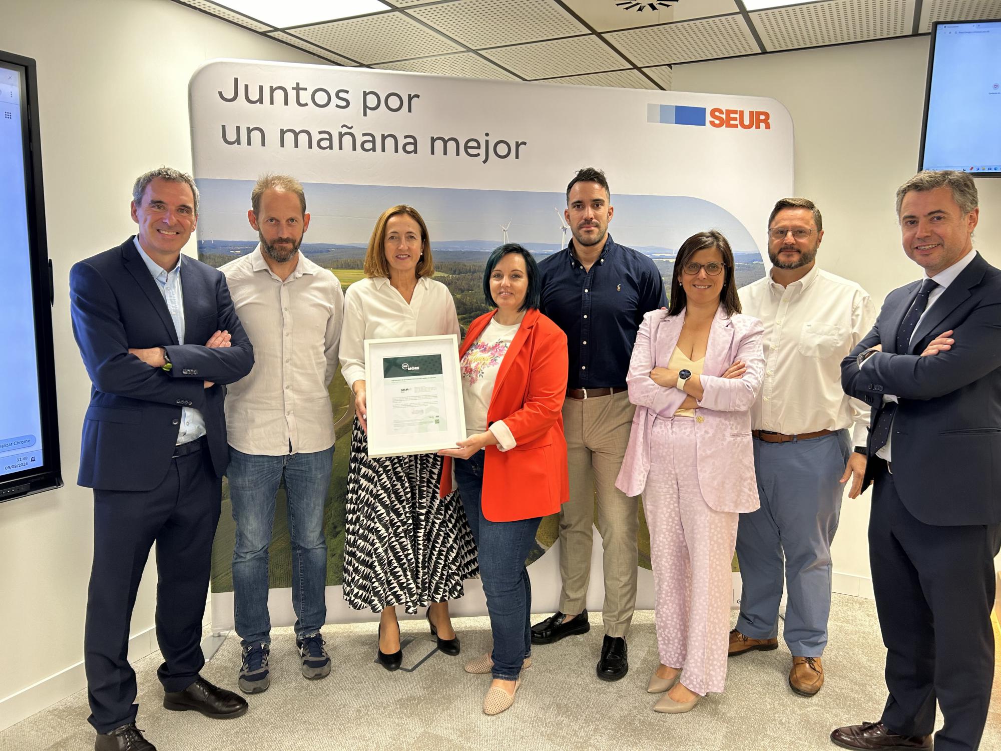 Seur, primera compañía en recibir la certificación More