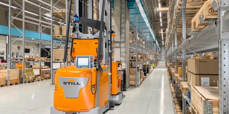 Ayudas al control de los vehículos de forma inteligente con el sistema AGV Still