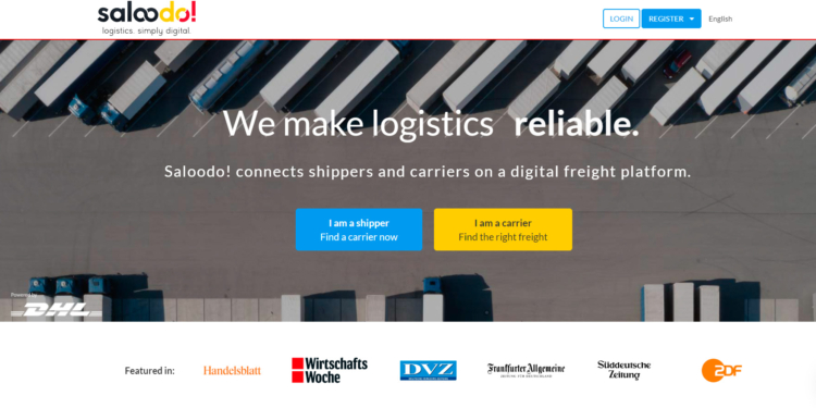 DHL lanza la plataforma digital de transporte Saloodo! en España