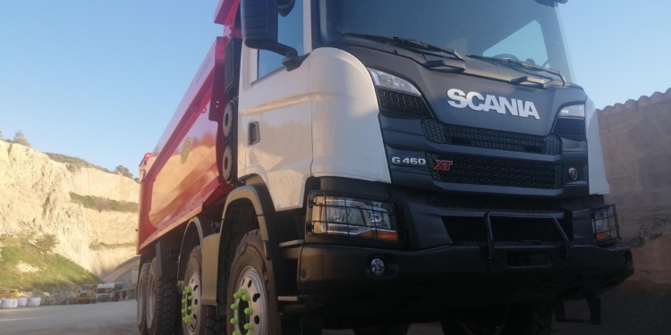 Gravera Can Herráez S.L. incorpora un vehículo Scania Heavy Tipper