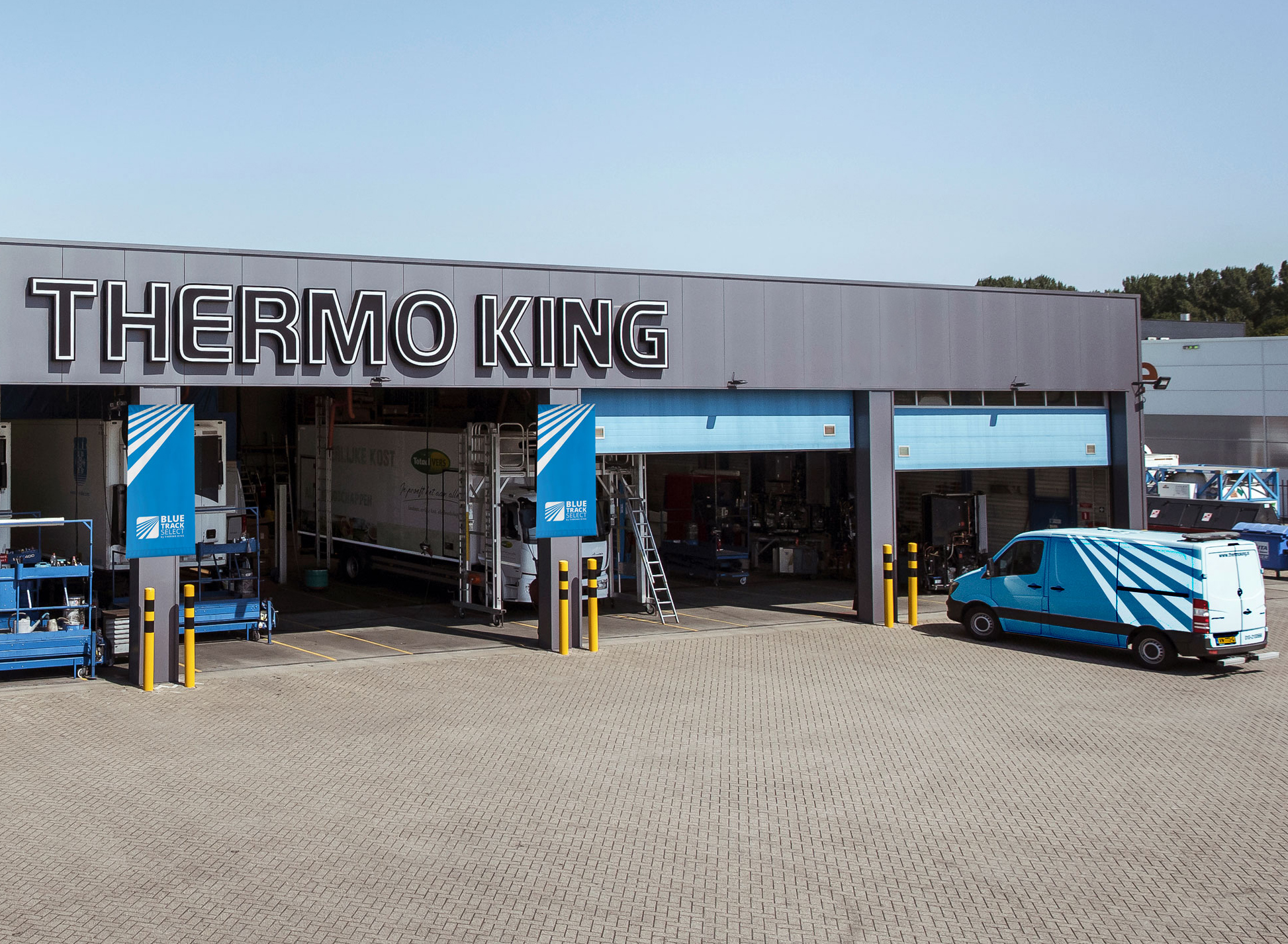 Thermo King concede a primeros concesionarios la Blue Track Select
