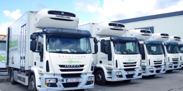 Solucious en Bélgica se benefician de la conectividad telemática de Thermo King