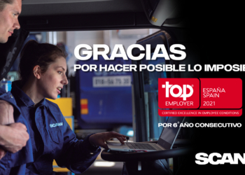 Scania, Top Employer por sexto año consecutivo