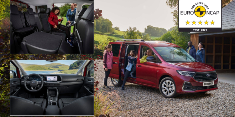 Ford Tourneo Connect consigue las cinco estrellas Euro NCap