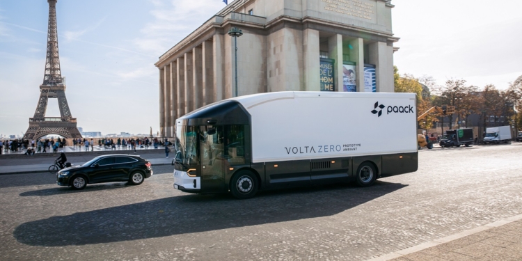 Volta Trucks culmina su fase de pruebas para Paack por las calles de París