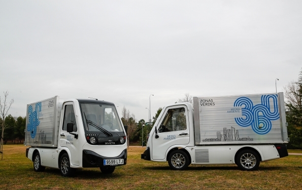 Madrid 360 confía en Invicta Electric Metro para sus servicios de jardinería
