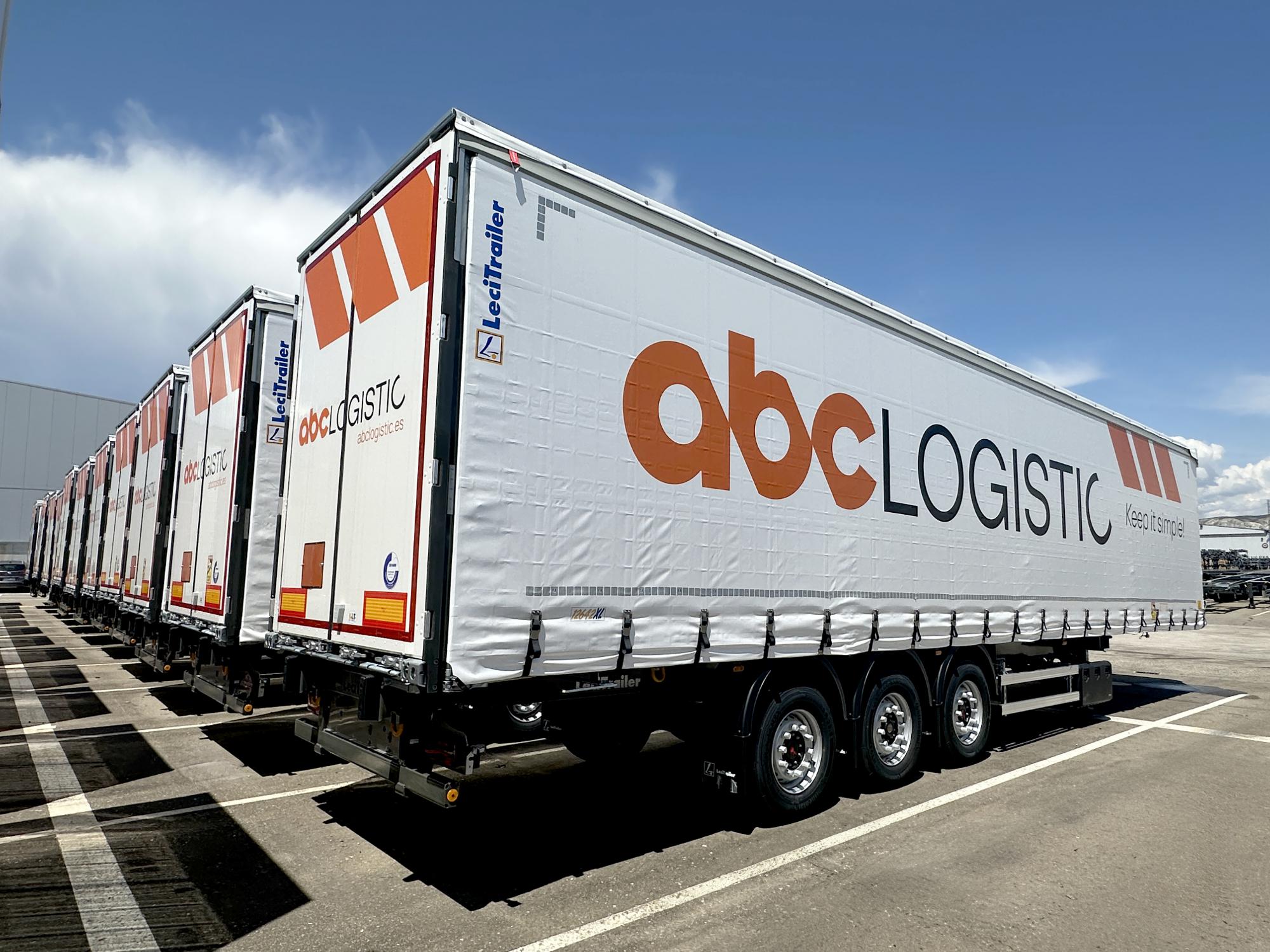 ABC Logistic refuerza su flota con 20 semirremolques Lecitrailer Elite