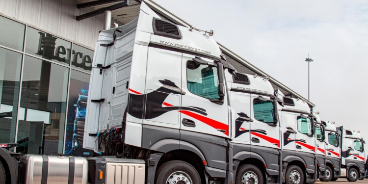 Marcotran refuerza su flota con 20 tractoras Mercedes-Benz Actros