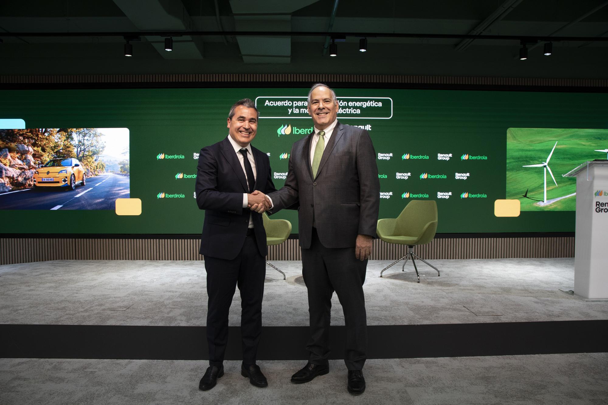 Iberdrola y Renault Group firman por la electromovilidad en España
