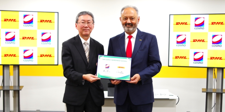 DHL Express y Cosmo Oil impulsan el combustible de aviación sostenible