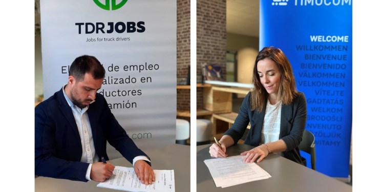 Acuerdo de colaboración entre Tdrjobs y Timocom