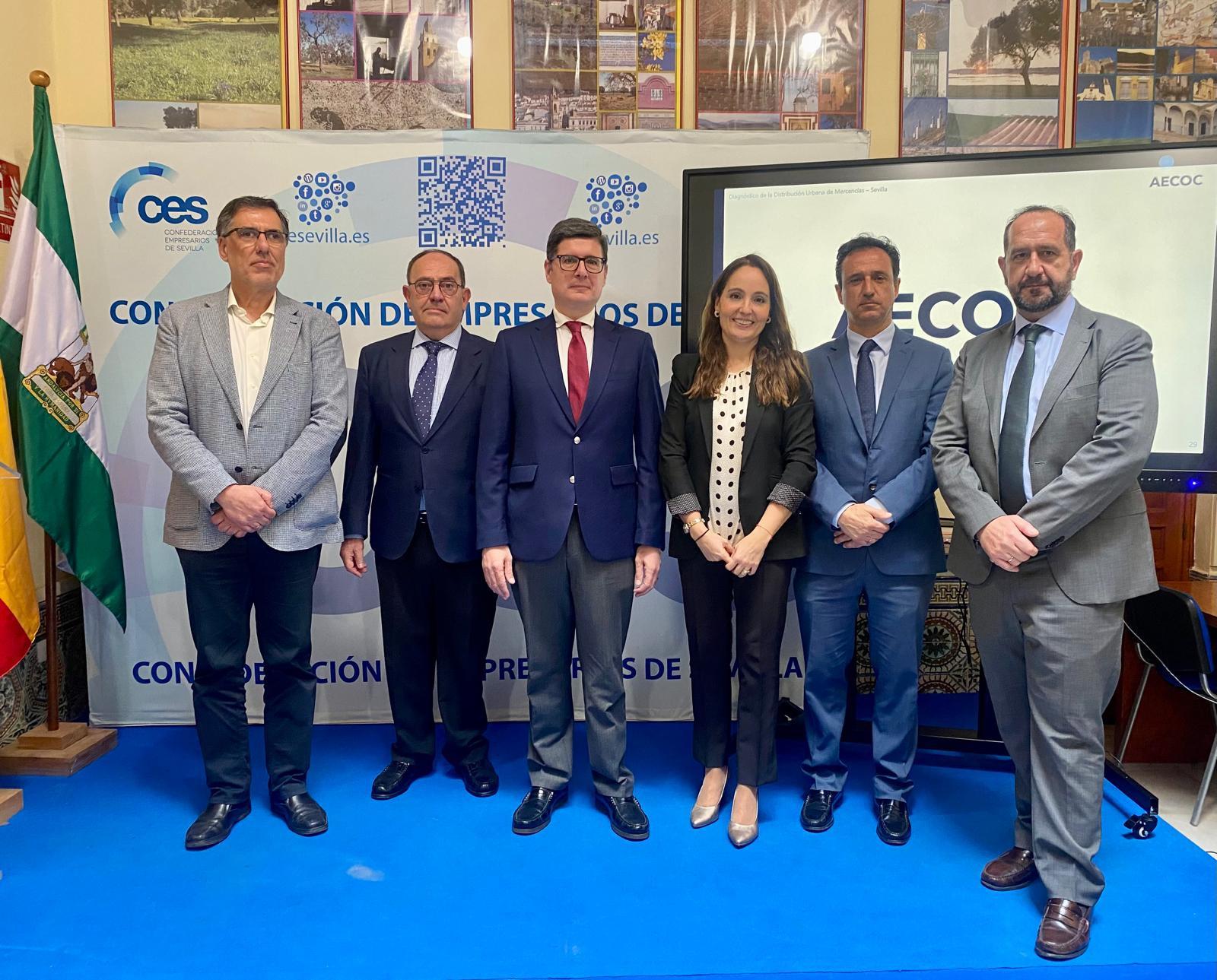 Aecoc, Sevilla y la CES impulsan un diagnóstico de distribución urbana