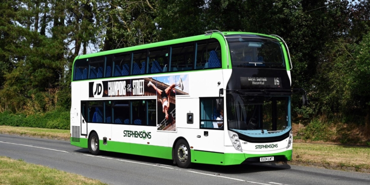 Alexander Dennis entrega cinco Enviro400 a Stephensons of Essex