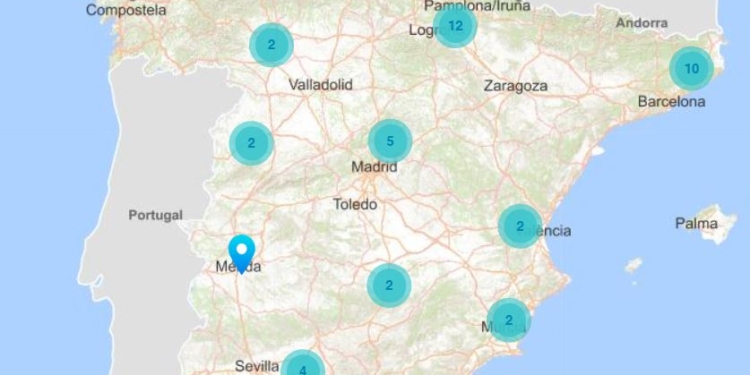 Disponible el mapa con los 50 parkings seguros nacionales