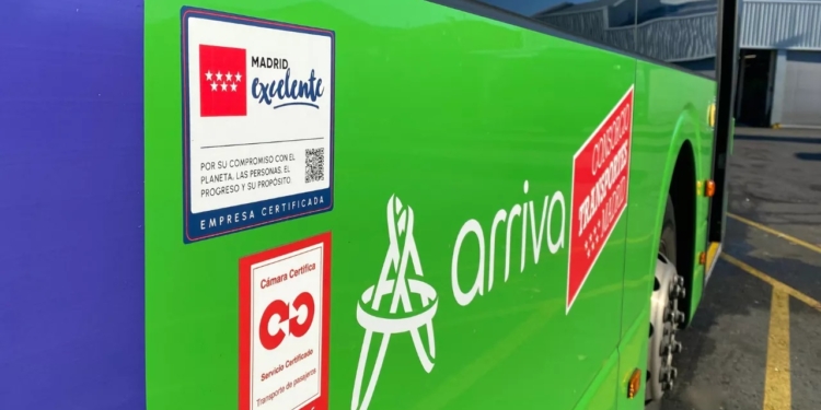 Arriva Madrid: certificada como servicio excelente, un año más