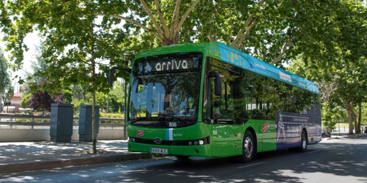 Arriva electrifica la totalidad del transporte urbano de Móstoles