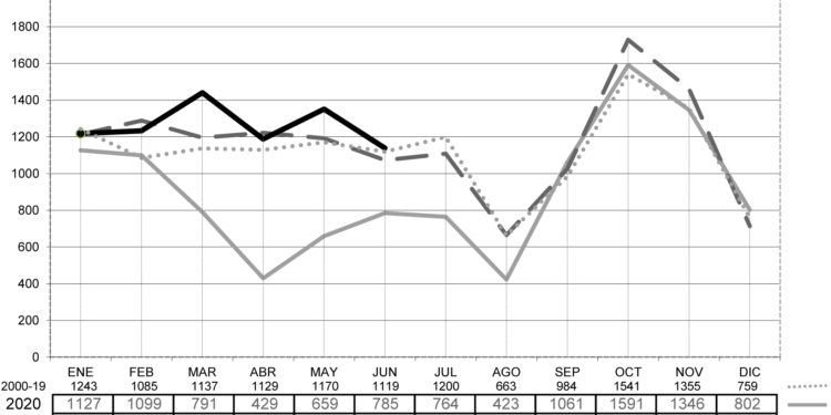 Los semirremolques concluyen el semestre en positivo