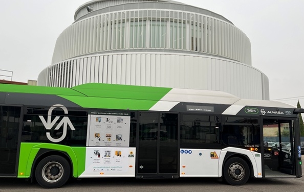 Los autobuses de Auvasa incorporan accesibilidad cognitiva
