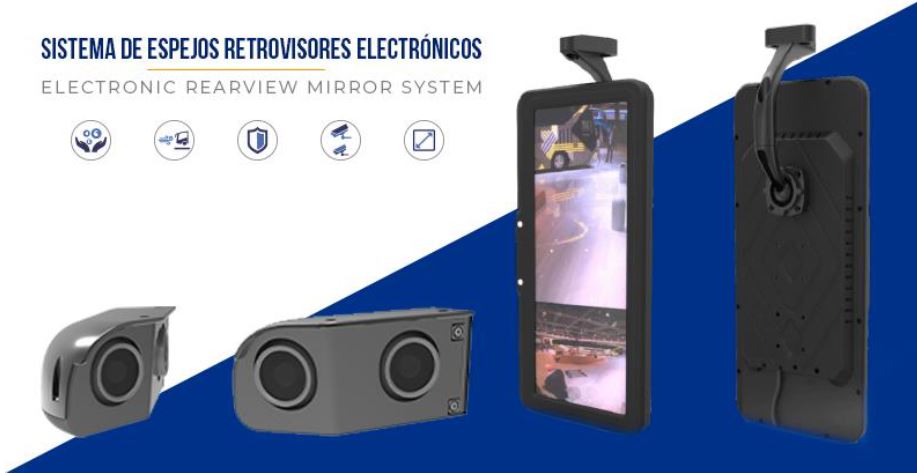 Espejos electrónicos, cámaras de doble visión lateral y perimetral…