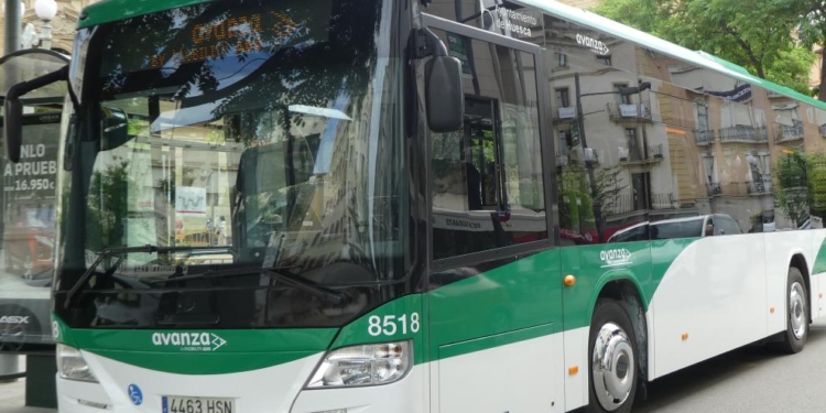 Los viajeros de Huesca le dan casi un nueve a su autobús urbano