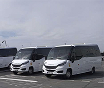 Cinco unidades del minibús Wing en GNC, circulan ya por Francia