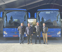 Rosabus amplía su flota con dos nuevos Tourismo 15 RHD de Mercedes-Benz
