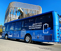 El modelo Temsa MD9 ElectriCITY a prueba con Alsa en Murcia