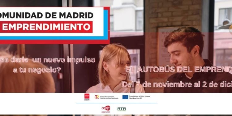 El Autobús del Emprendedor de ATA recorrerá 20 municipios de Madrid
