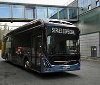 TMB inicia las pruebas de un nuevo Volvo eléctrico, de piso bajo y 12m
