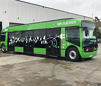 Madrid incorpora a la flota del Consorcio, el primer autobús 100% eléctrico