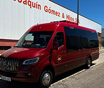 Gbister entrega un microbús Sprinter 519 CDI a Joaquín Gómez e hijos