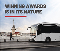 Kendo CNG de Isuzu, es finalista del «Premio al Autobús Sostenible»