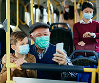 La mascarilla, obligatoria en el transporte público