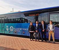 Sagalés incorpora cuatro nuevos autobuses a su flota de Ibiza