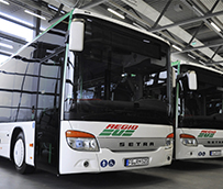 Siete autocares Setra Low Entry, para el distrito de Mittelsachsen