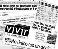Veinte años de integración tarifaria en el transporte de Barcelona