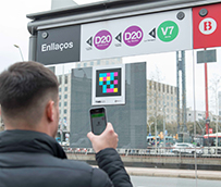 Barcelona, primera ciudad en señalizar los autobuses con etiquetas inteligentes