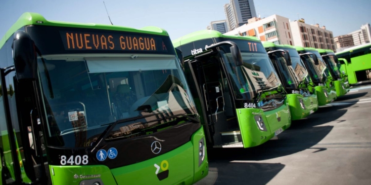 Titsa adapta los sistemas embarcados de sus vehículos a la tecnología 4G