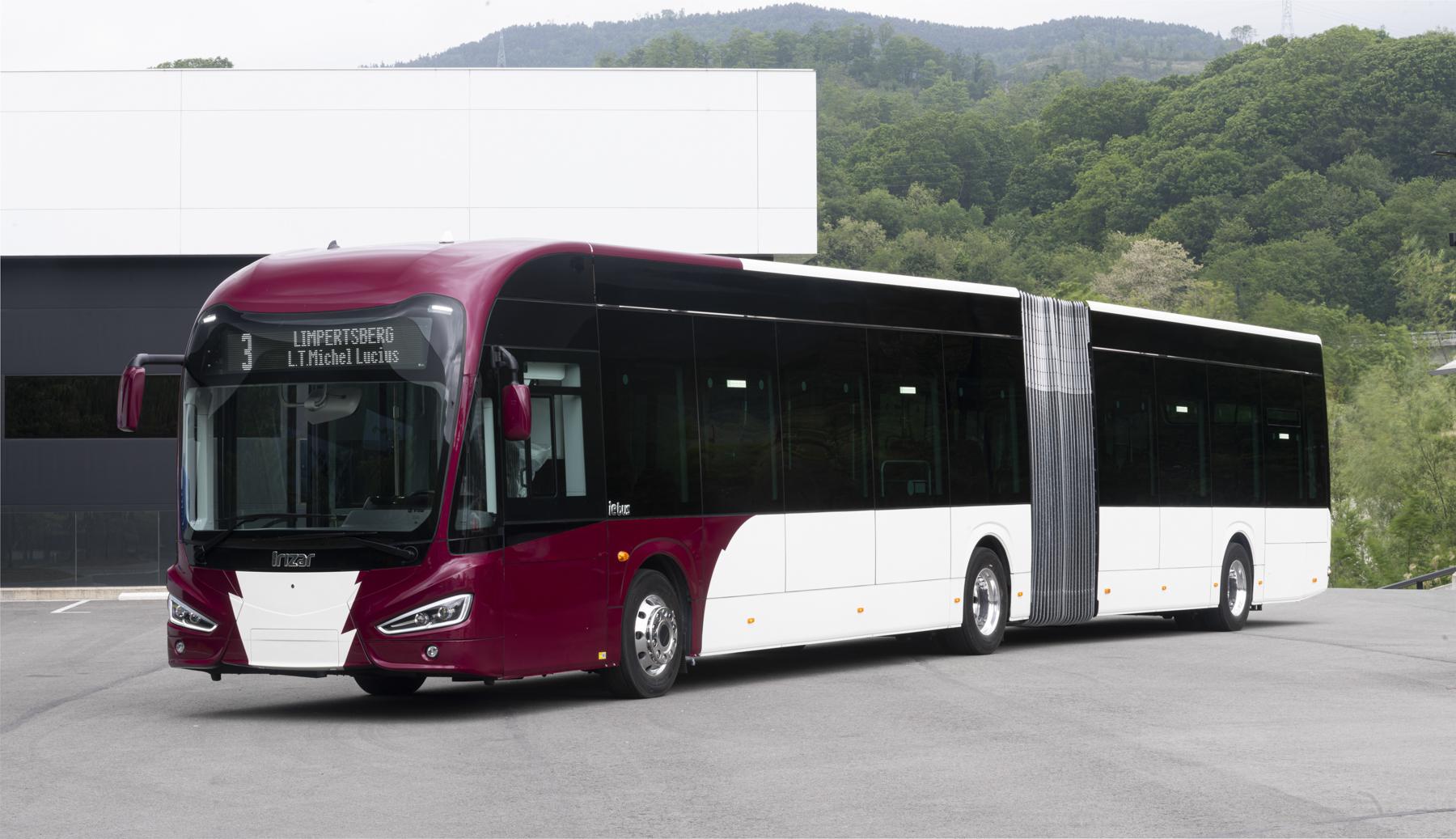 Emile Weber vuelve a confiar en los autobuses eléctricos de Irizar