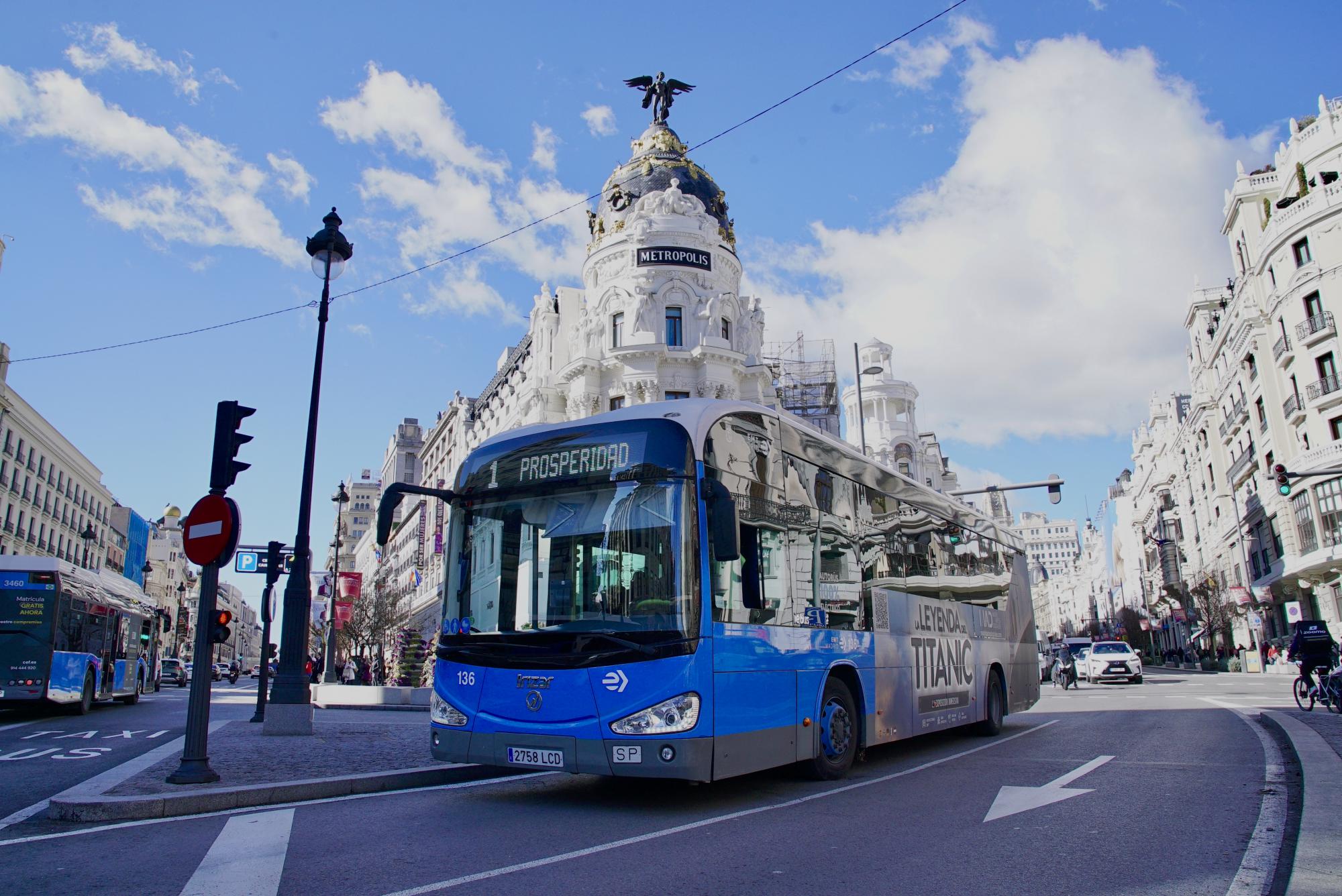 Madrid convoca nuevas plazas de conductor de autobús para EMT