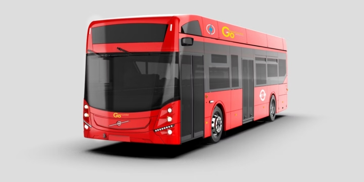 Primer pedido de buses eléctricos de Go Ahead para Volvo Buses