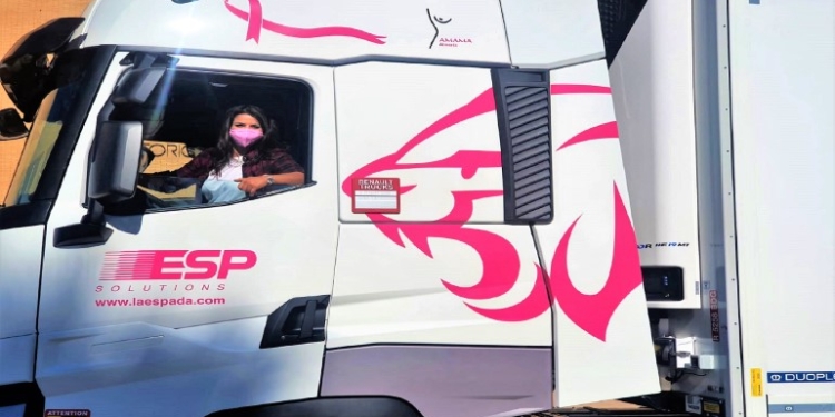 ESP y Renault Trucks visibilizan el cáncer de mama