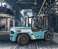 Así funcionan las nuevas carretillas diésel Baoli de gran tonelaje